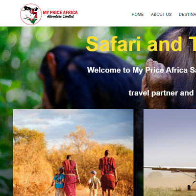 Tour operator website